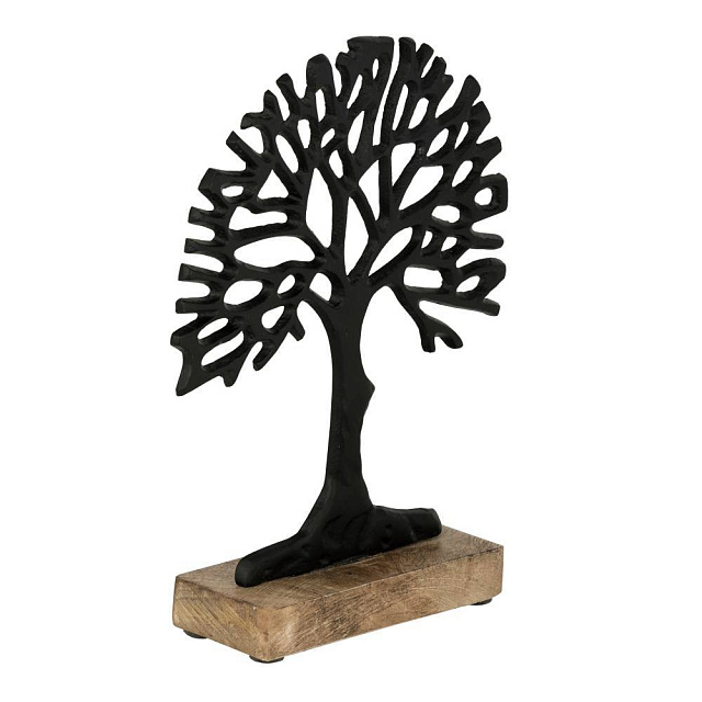 427564 Фигурка дерево KEMAMAN L170, B50, H220 алюминий, дерево черный, натуральный в Москве 427564 Фигурка дерево KEMAMAN L170, B50, H220 алюминий, дерево черный, натуральный