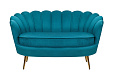 Диван ракушка Pearl Double Marine Velvet