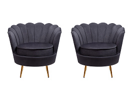 Комплект кресел ракушка Pearl Black