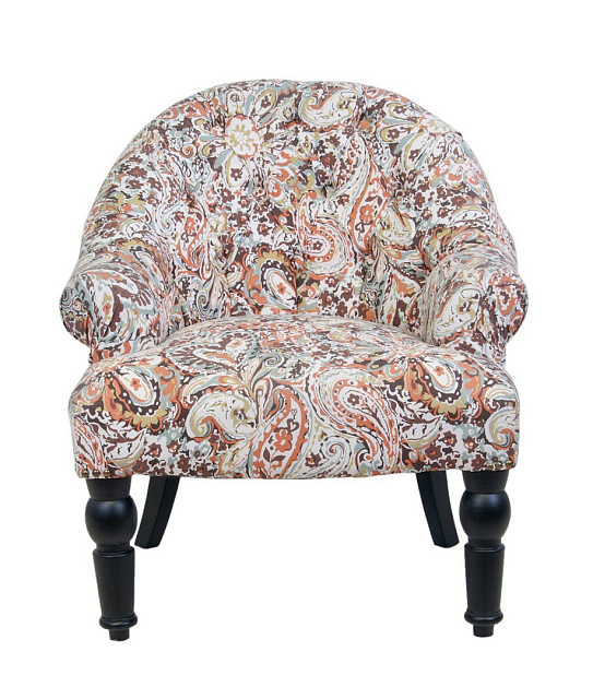 Низкое кресло Desta Orange Flower