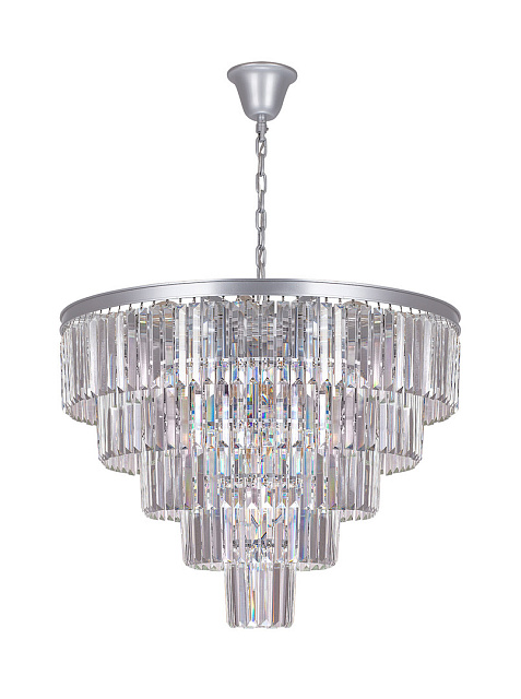 Люстра Odeon 5 Rings Silver