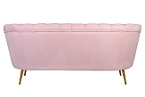 Дизайнерский диван Pearl Triple Pink №3