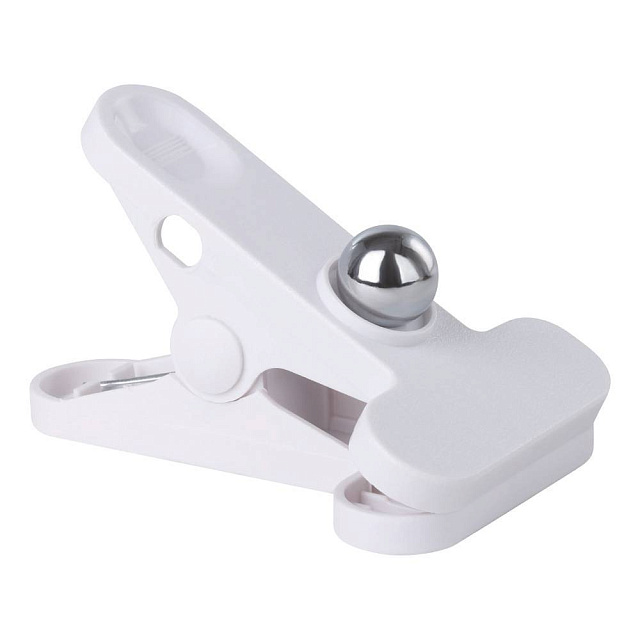 74083 Клемма (прищепка) MURAGLIE, H75, пластик, белый в Москве 74083 Клемма (прищепка) MURAGLIE, H75, пластик, белый