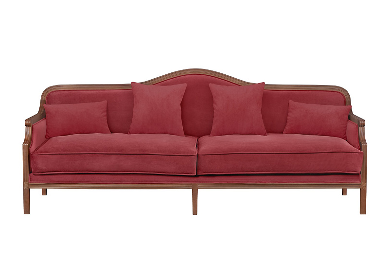 Диван с высокой спинкой для гостиниц Madesta Red