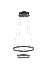 Люстра Orblaze 2 rings 400 black