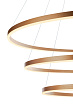 Люстра Orblaze 3 rings 1000 gold №8