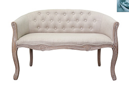 Дизайнерский двухместный диван Kandy Double Mocca цвет голубой