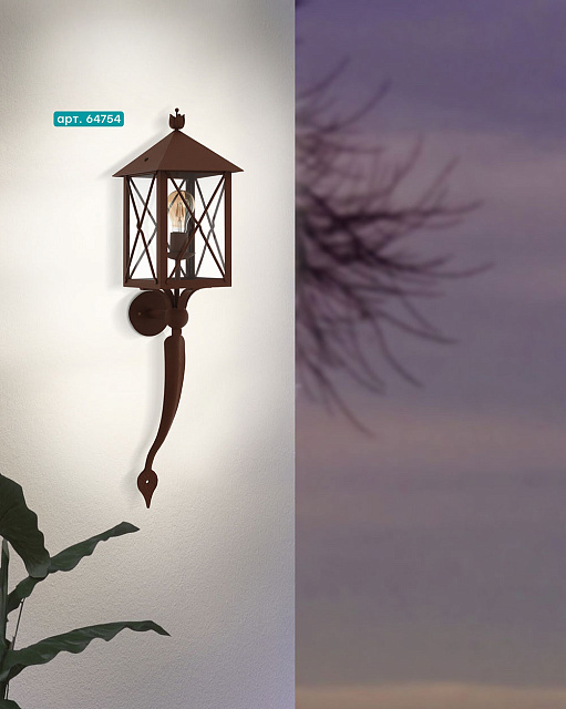 64754 Уличный настенный светильник GAUDESI