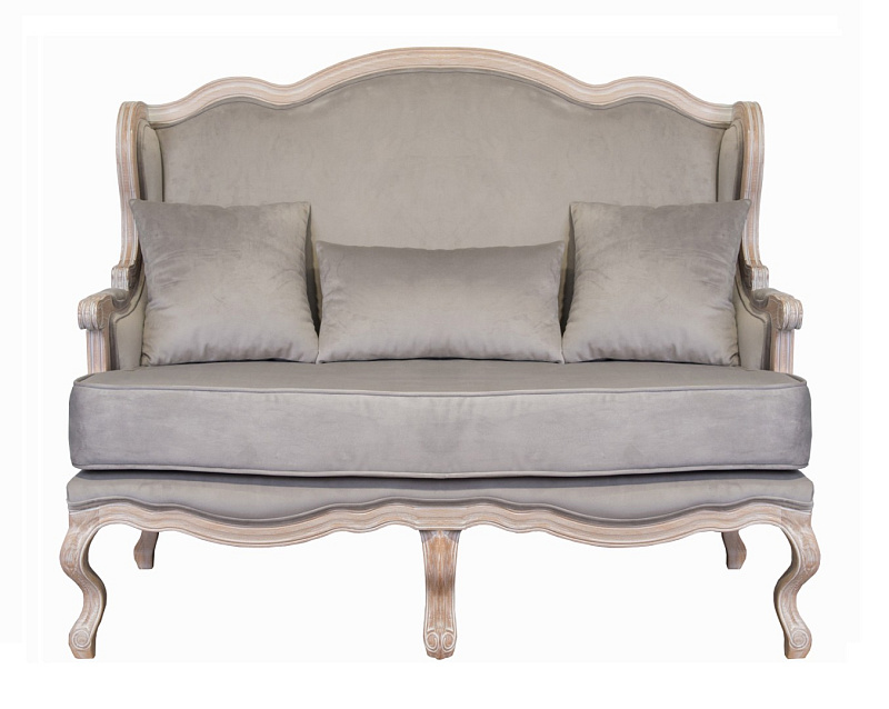 Двухместный дизайнерский диван Brody Double grey в Москве Двухместный дизайнерский диван Brody Double grey