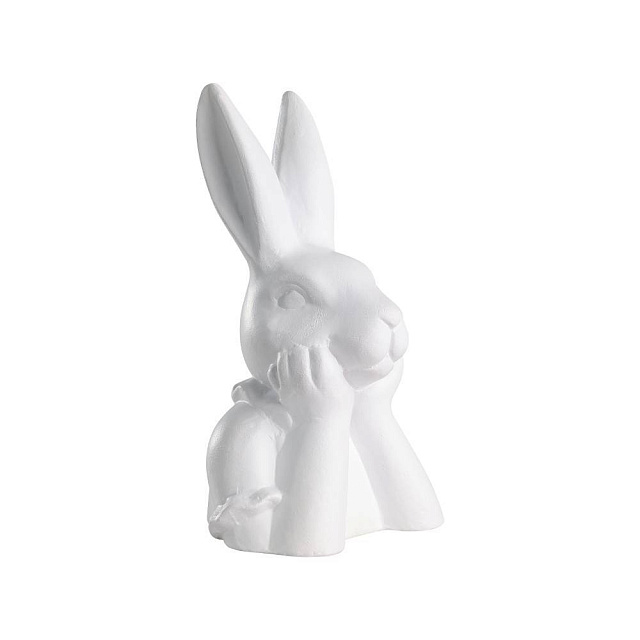 427974 Фигурка Заяц GOPENG, L120, B95, H197, керамика, белый в Москве 427974 Фигурка Заяц GOPENG, L120, B95, H197, керамика, белый
