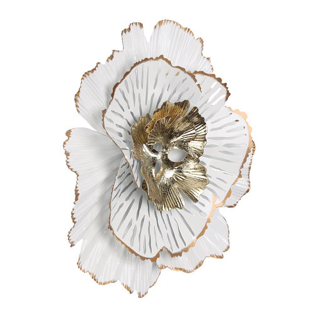 426006 Панно CHIKUMA, L320, H330, сталь, белый, цвет золотой в Москве 426006 Панно CHIKUMA, L320, H330, сталь, белый, цвет золотой