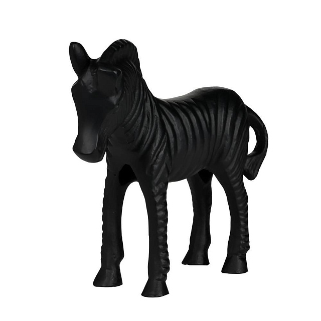 427447 Фигурка Зебра JAGNA L205, B70, H195 алюминий, черный в Москве 427447 Фигурка Зебра JAGNA L205, B70, H195 алюминий, черный