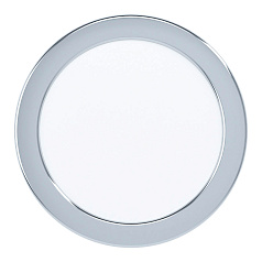 99209 Светодиодный встраиваемый светильник FUEVA 5, 11W (LED), ?166, ET26, IP44, 1350lm, 4000K, сталь