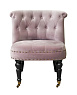 Низкое кресло Aviana Pink Velvet