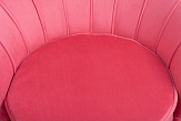 Низкое кресло ракушка Pearl Karmin №5