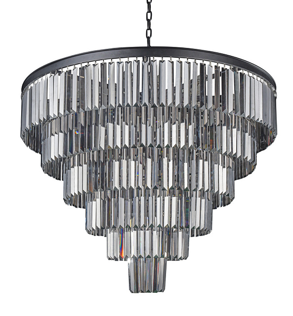 Люстра Odeon 6 Rings Smoke в Москве Люстра Odeon 6 Rings Smoke