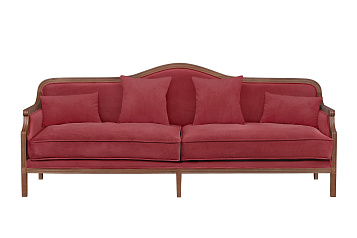 Диван с высокой спинкой Madesta Red