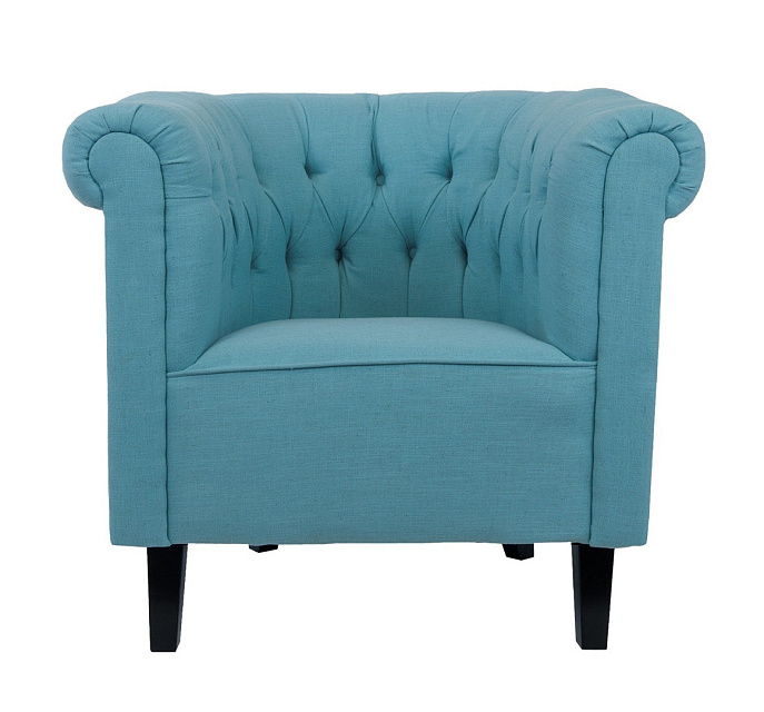 Низкое кресло Swaun Turquoise