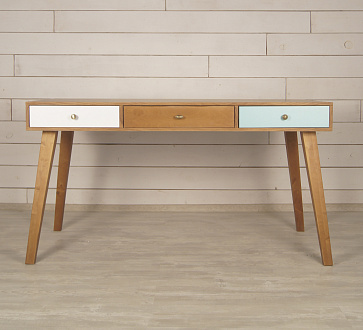 Рабочий стол "AАкварель (Aquarelle)" с тремя ящиками арт RE-36ETG