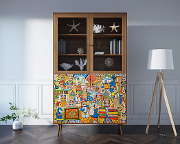 Буфет "Berber" принт 1 арт BB07/Print_01