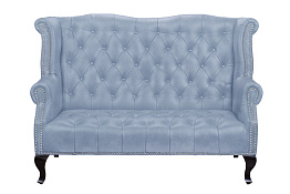 Кожаный дизайнерский диван лофт Royal Sofa Grey в Москве