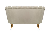 Дизайнерский двухместный диван Pearl Double Taupe №3