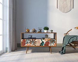 Консоль "Berber" с двумя ящиками принт 25 арт BB22/Print_25