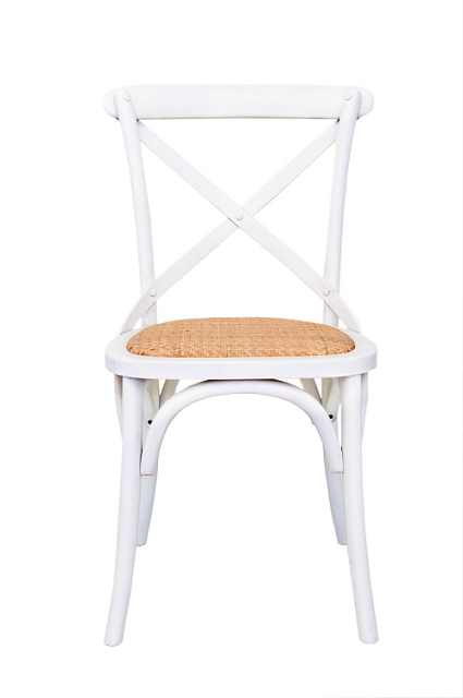 Стул ретро Cross Back White в Москве Стул ретро Cross Back White