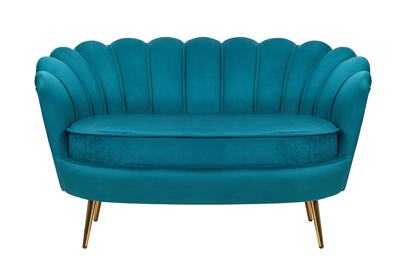 Диван ракушка Pearl Double Marine Velvet