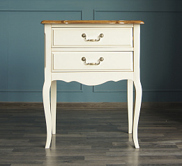 Прикроватная тумба "Leontina" на 2 ящика арт ST9306