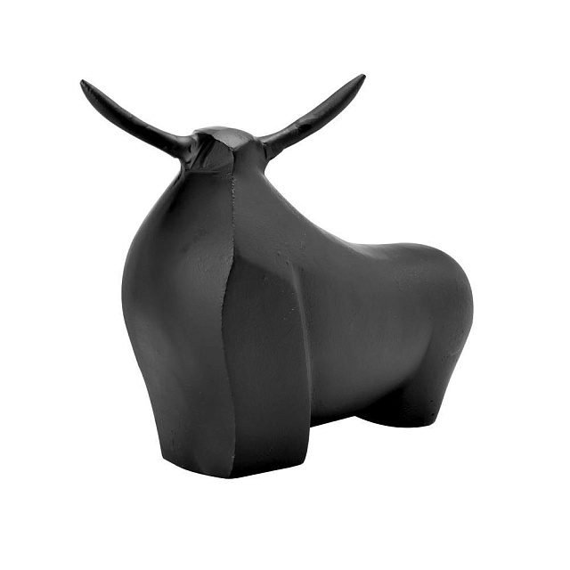 427501 Фигурка Бык JAGNA, 360X120X260, алюминий, черный в Москве 427501 Фигурка Бык JAGNA, 360X120X260, алюминий, черный