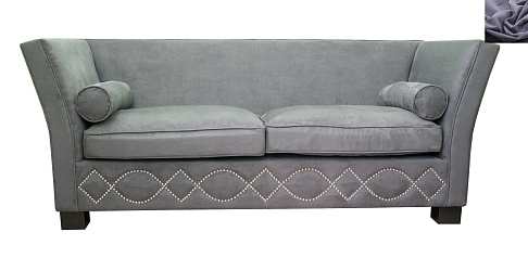 Диван арт-деко Volte темно-серый