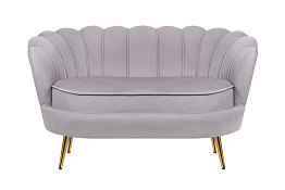 Диван ракушка Pearl Double Grey в Москве