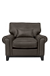 Кожаное кресло Todes Brown №0
