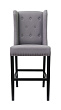 Дизайнерский барный стул Skipton Grey V2 №0