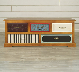 Комод «Gouache Birch» горизонтальный арт M10526ETG/1