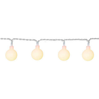 Уличные огоньки LIBISA, LED 50X0,066W, IP44, L7350, B25, H35, пластик, белый
