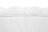 Низкое кресло Pearl White №4