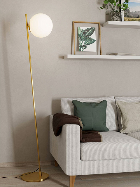 900869 Торшер с ножным выключателем RONDO 4