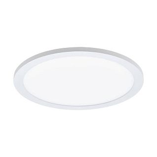 97501 Светодиодный потолочный светильник SARSINA диммир., 24W(LED), 2400lm, ?300, H50, алюминий, белый