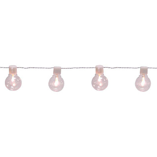 Уличные огоньки к PARTAJ, LED 16X0,064W, IP44, L4500, B60, H95, пластик, белый/пластик, полупрозрачный