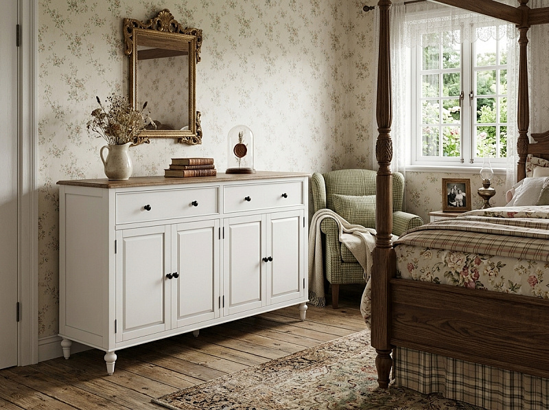 Большой комод "Одри (Odri)" 4 дверки арт od2145