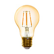Светодиодная филаментная лампа CONNECT A60, 5,5W (LED) 2200K, 806lm, янтарь №0