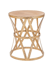 Журнальный столик круглый Parlan Gold