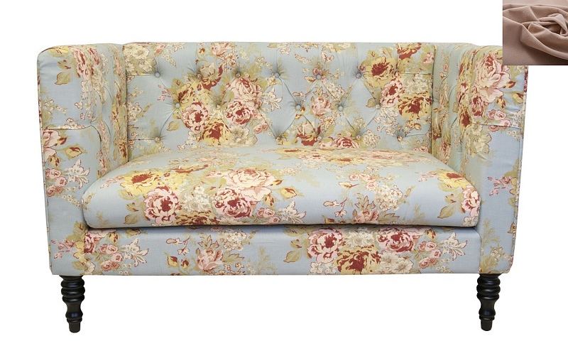 Диван Rose в современном стиле коричневый в Москве Диван Rose в современном стиле коричневый