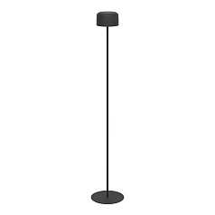 901891 Торшер на солнечн. батарее сенсорн. ROCCANOVA-L, H1200, 2,8W(LED), IP44, 3000K, 270lm, сталь, черный