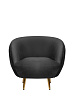 Мягкое кресло Small Benee Black №1