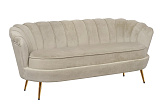 Диван ракушка для гостиниц Pearl Triple Taupe №1