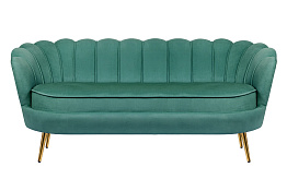Диван ракушка для гостиниц Pearl Triple Green V2 в Москве