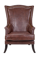 Кожаное кресло коричневое Chester Leather в Москве